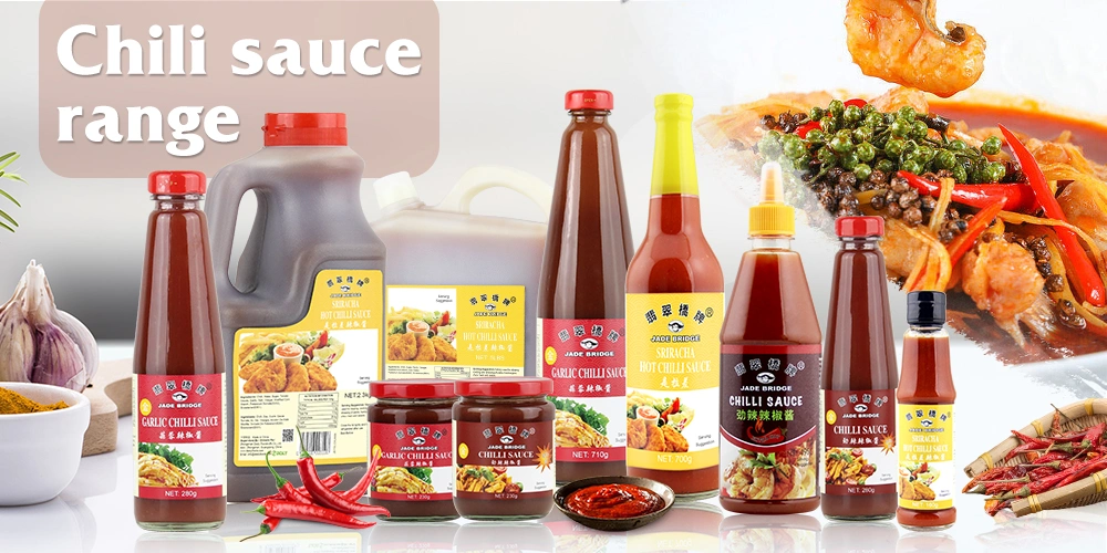 Chili Sauce Supply Supermarket Package Bulk Wholesale 445 Ml Hot Sale Sriracha Chilli Sauce