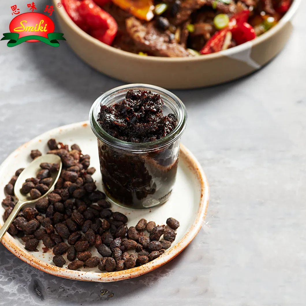 HACCP Black Bean Sauce with Big Mouth Bottle for Australia